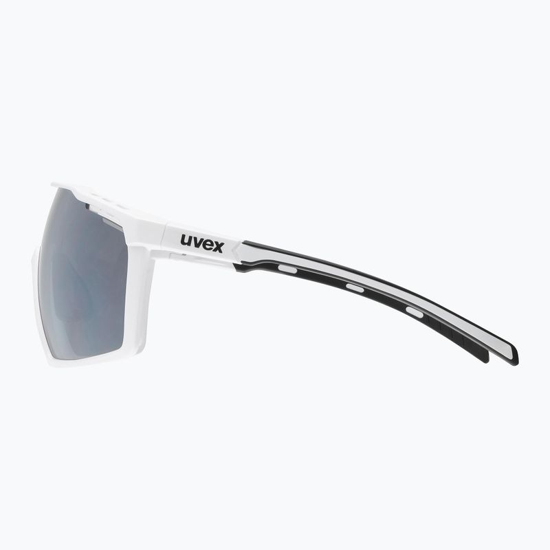 Akiniai nuo saulės UVEX Mtn Perform white mat/mirror silver 5