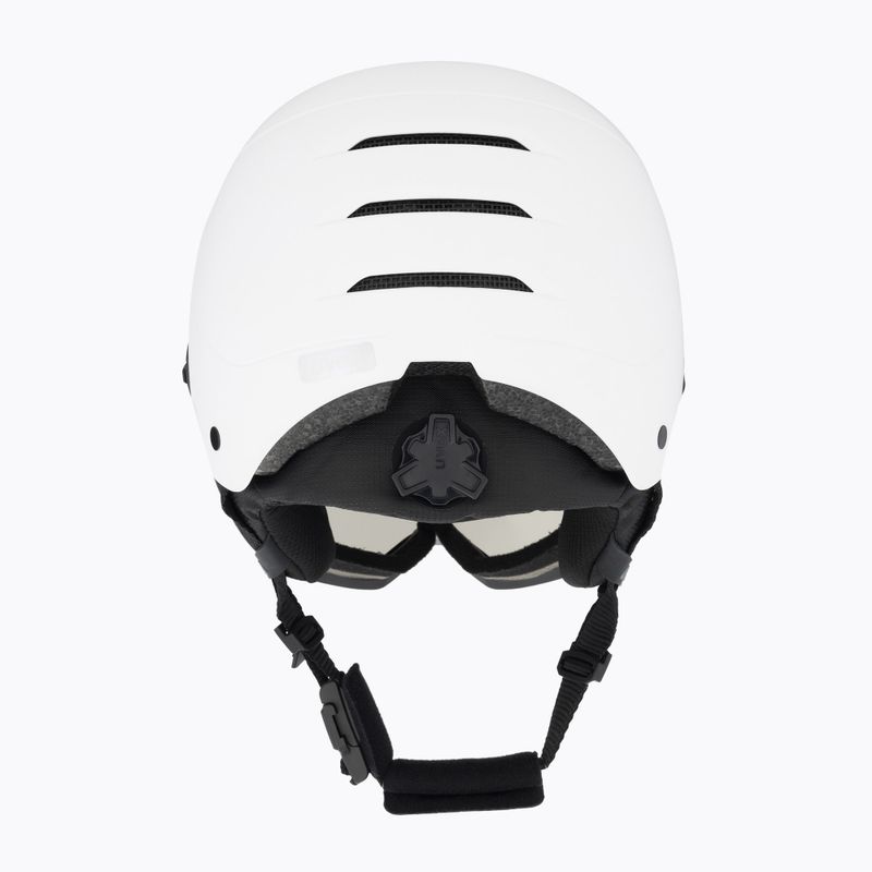 Slidinėjimo šalmas UVEX Wanted Visor Pro V white matt/variomatc smoke 3