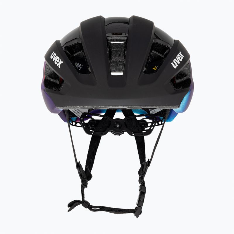 Dviračių šalmas UVEX Rise Pro MIPS black/galaxy matt 2