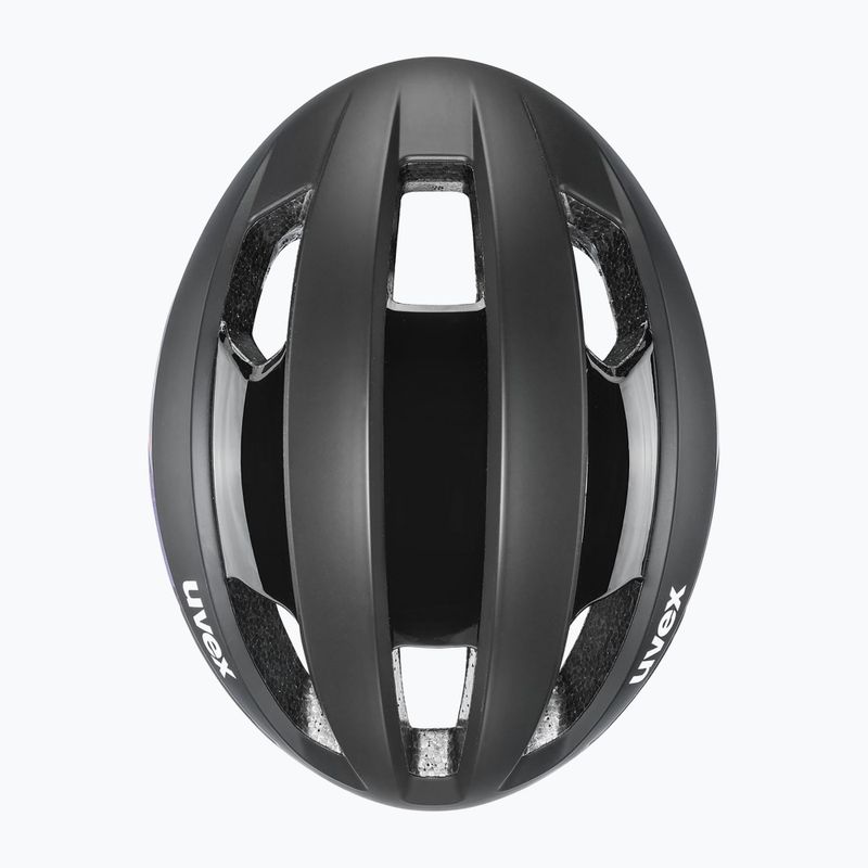 Dviračių šalmas UVEX Rise Pro MIPS black/galaxy matt 9