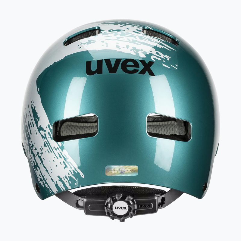 Vaikiškas šalmas UVEX Kid 3 teal / silver 3