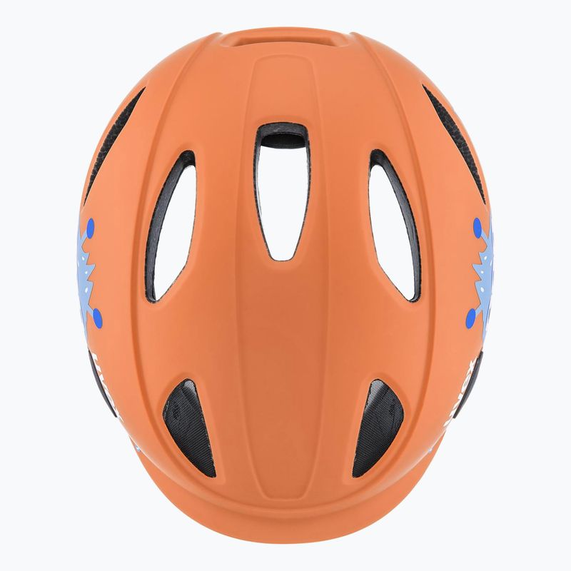 UVEX Oyo Style monster papaya matinis vaikiškas dviratininko šalmas 4