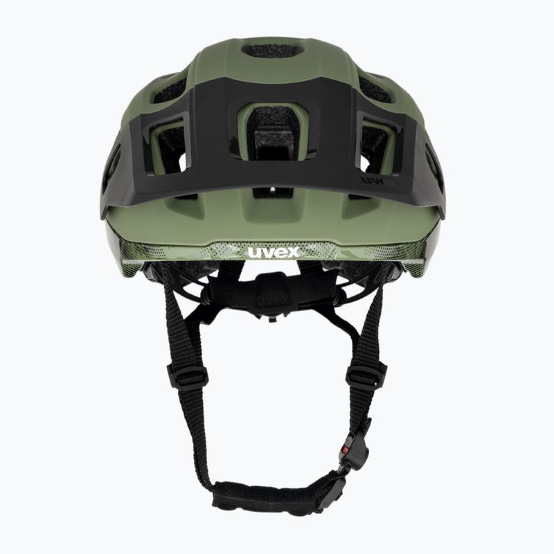 Dviračių šalmas UVEX React MIPS moss green/black matt 2
