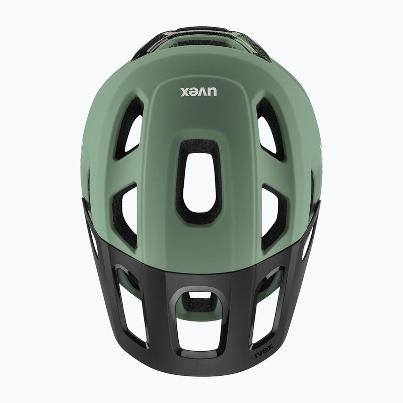 Dviračių šalmas UVEX React MIPS moss green/black matt 8