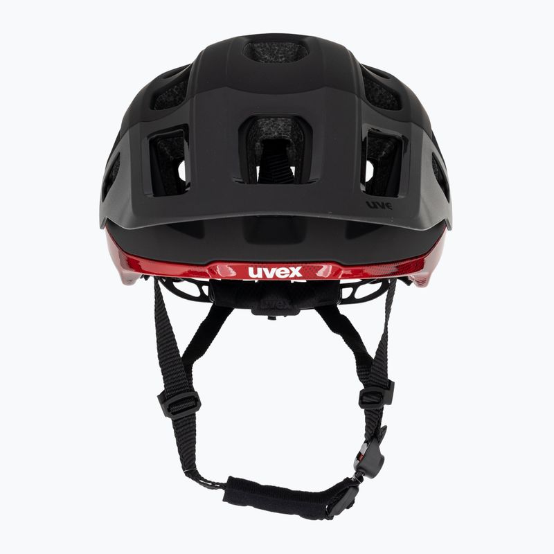 Dviračių šalmas UVEX React MIPS black/ruby red matt 2