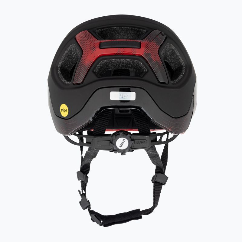 Dviračių šalmas UVEX React MIPS black/ruby red matt 3
