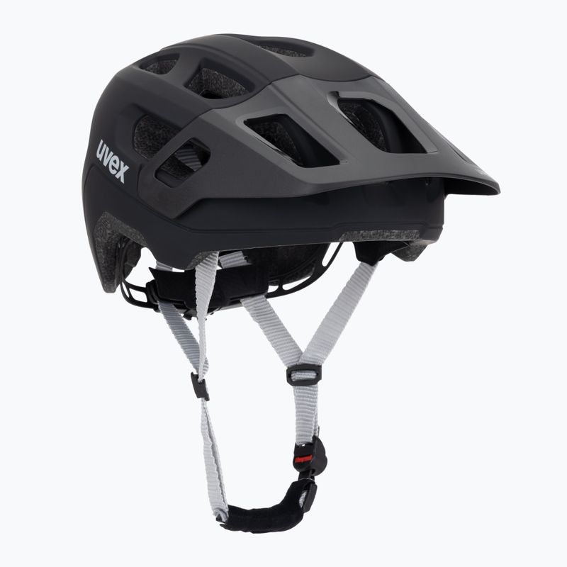 Vaikiškas dviratininko šalmas UVEX React MIPS Jr black matte
