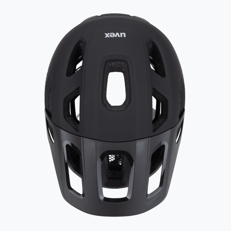Vaikiškas dviratininko šalmas UVEX React MIPS Jr black matte 6