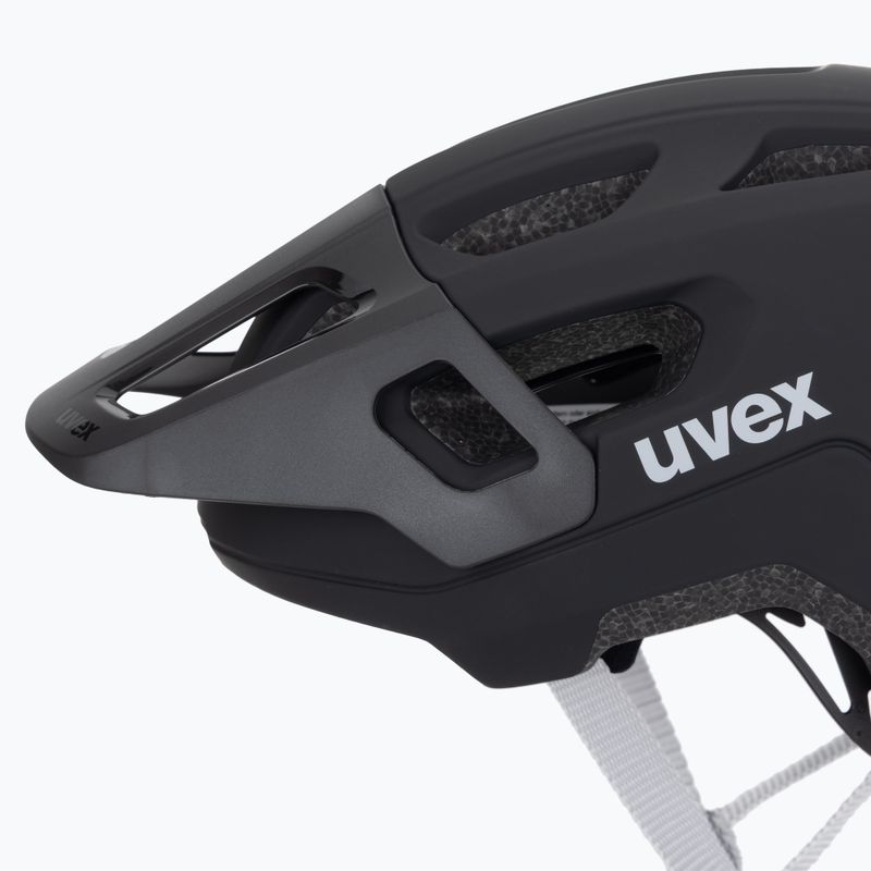 Vaikiškas dviratininko šalmas UVEX React MIPS Jr black matte 7