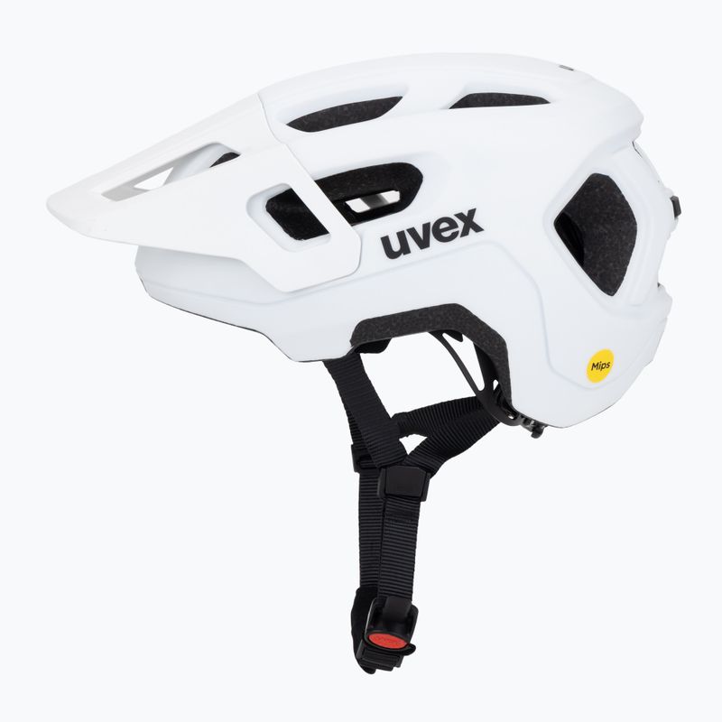 Vaikiškas dviratininko šalmas UVEX React MIPS Jr white matt 3