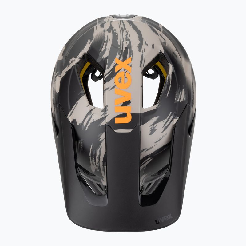 Dviračio šalmas UVEX Revolt MIPS oak brown/orange matt 7