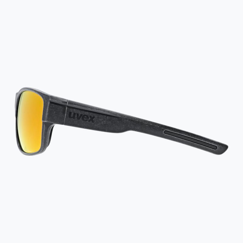 Akiniai nuo saulės UVEX Esntl Urban black matt/mirror red 4