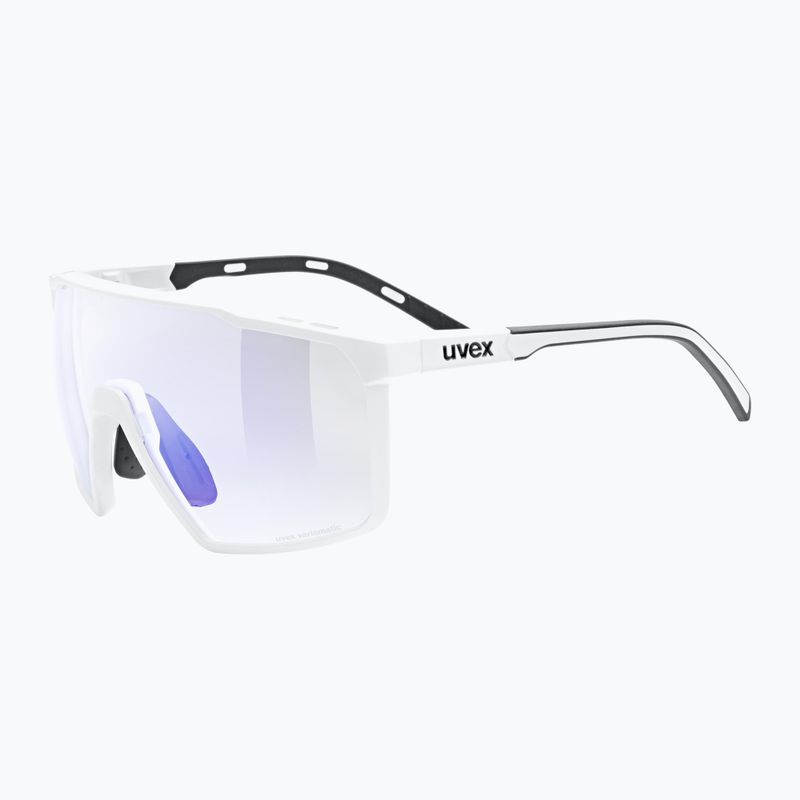 Akiniai nuo saulės UVEX MTN Perform S V white matt/ litemirror blue