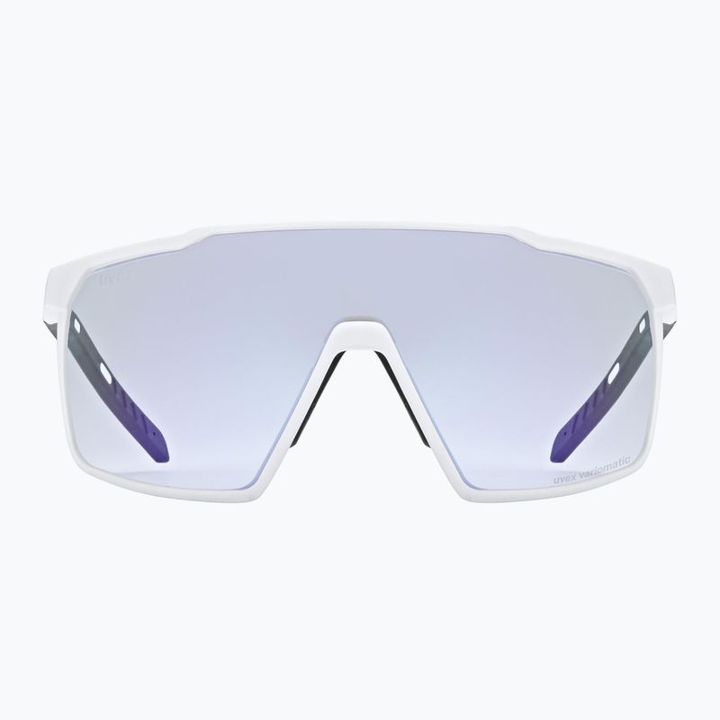 Akiniai nuo saulės UVEX MTN Perform S V white matt/ litemirror blue 2