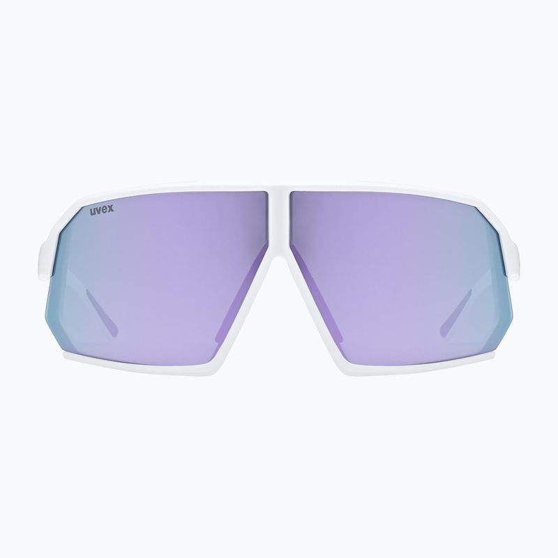 Akiniai nuo saulės UVEX Sportstyle 237 white matt/mirror lavender 2