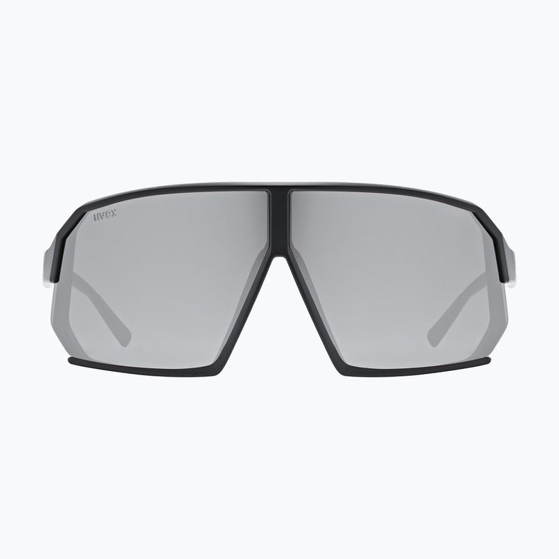 Akiniai nuo saulės UVEX Sportstyle 237 black matt/mirror silver 2