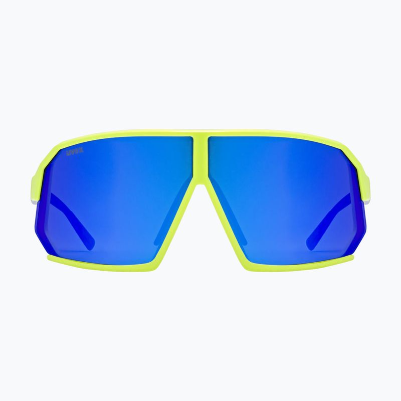 Akiniai nuo saulės UVEX Sportstyle 237 yellow blue matt/mirror blue 2