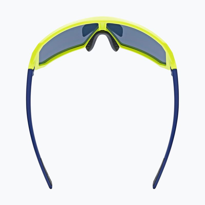 Akiniai nuo saulės UVEX Sportstyle 237 yellow blue matt/mirror blue 5