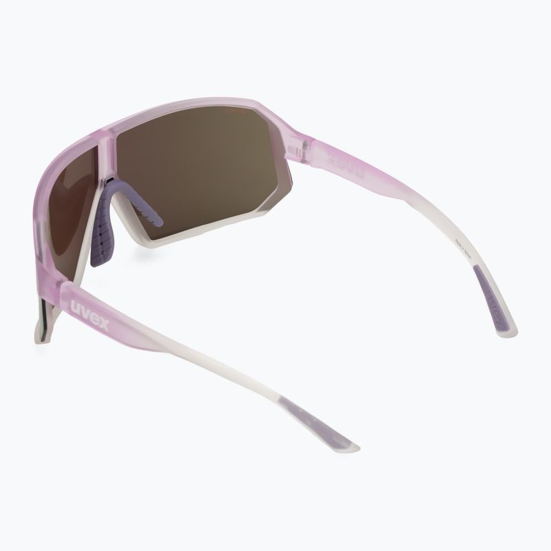 Akiniai nuo saulės UVEX Sportstyle 237 purple fade/mirror purple 2