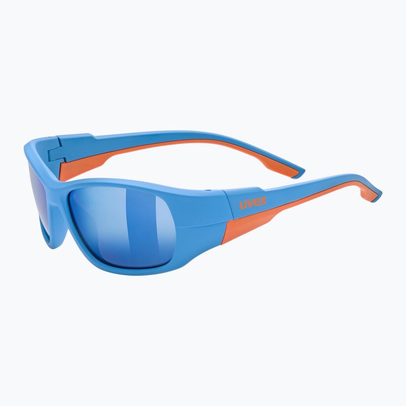 Vaikiški akiniai nuo saulės UVEX Sportstyle 514 blue matt/mirror blue