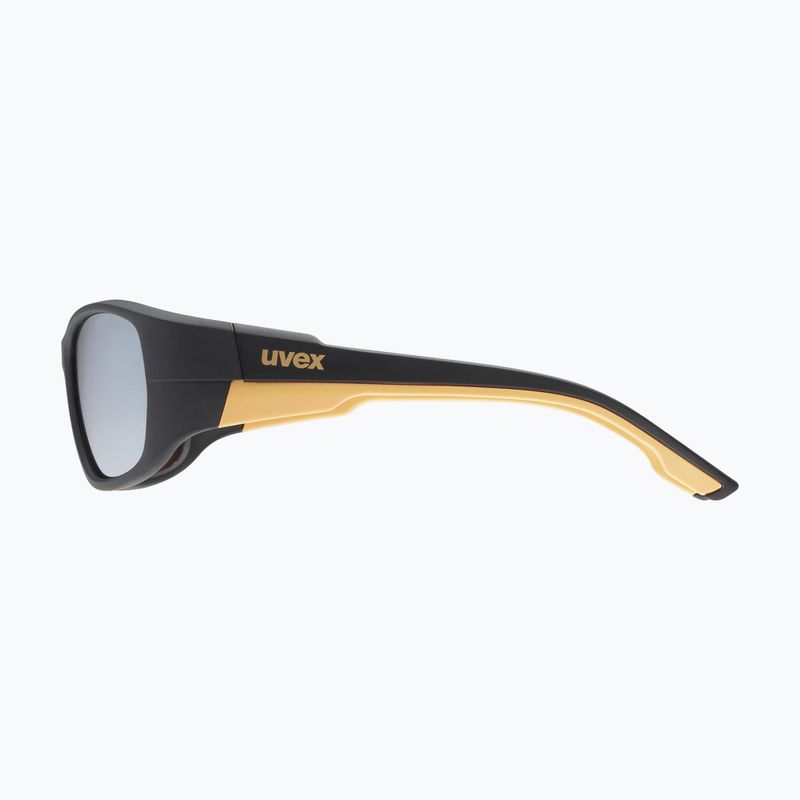 Vaikiški akiniai nuo saulės UVEX Sportstyle 514 black matt/mirror silver 4