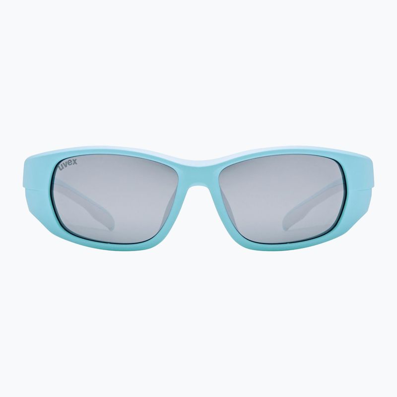 Vaikiški akiniai nuo saulės UVEX Sportstyle 514 lightblue matt/mirror silver 2