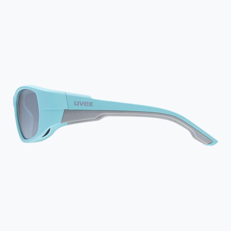 Vaikiški akiniai nuo saulės UVEX Sportstyle 514 lightblue matt/mirror silver 4