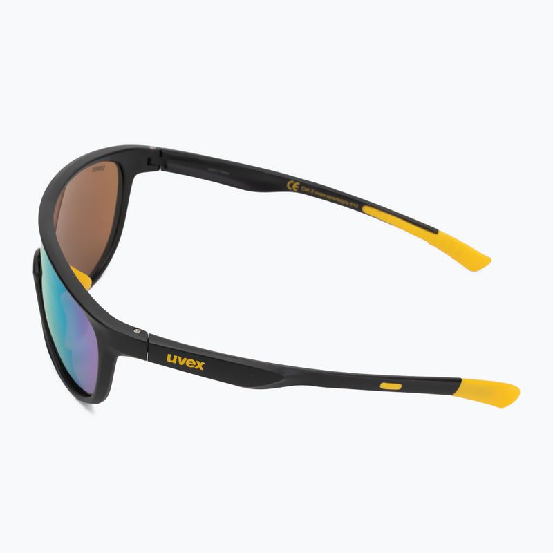 Vaikiški akiniai nuo saulės Sportstyle 515 black matt/mirror yellow 4