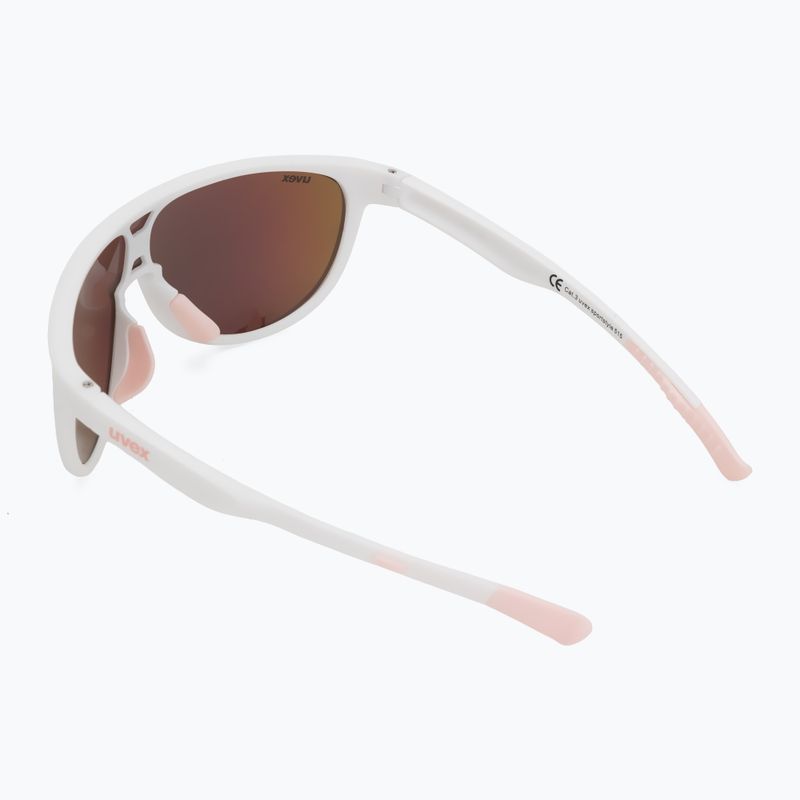 Vaikiški akiniai nuo saulės Sportstyle 515 white matt/mirror pink 2