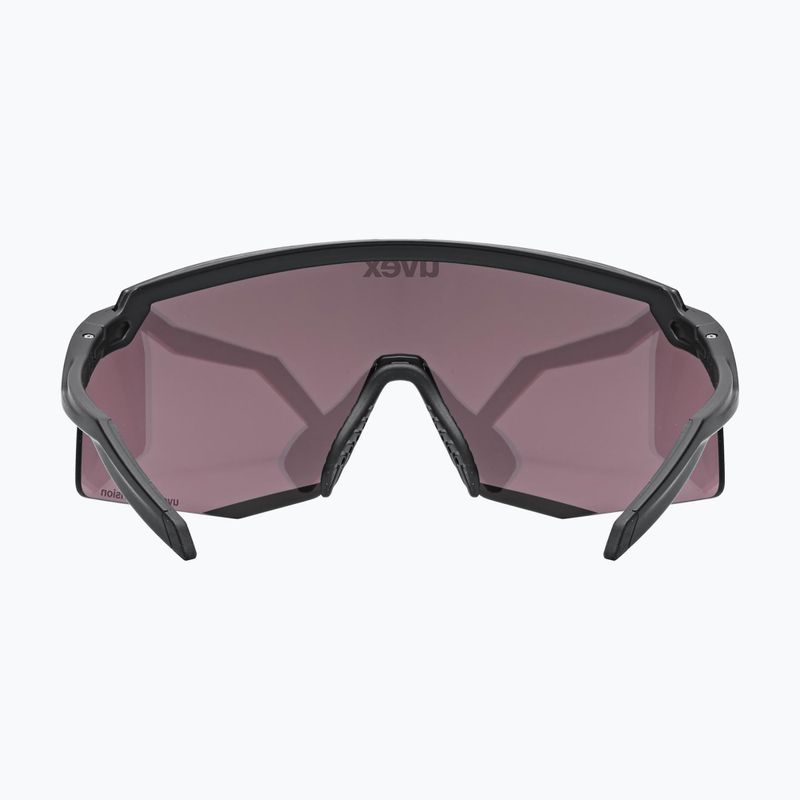 Akiniai nuo saulės UVEX Pace Stage CV black matt/pushy pink 3