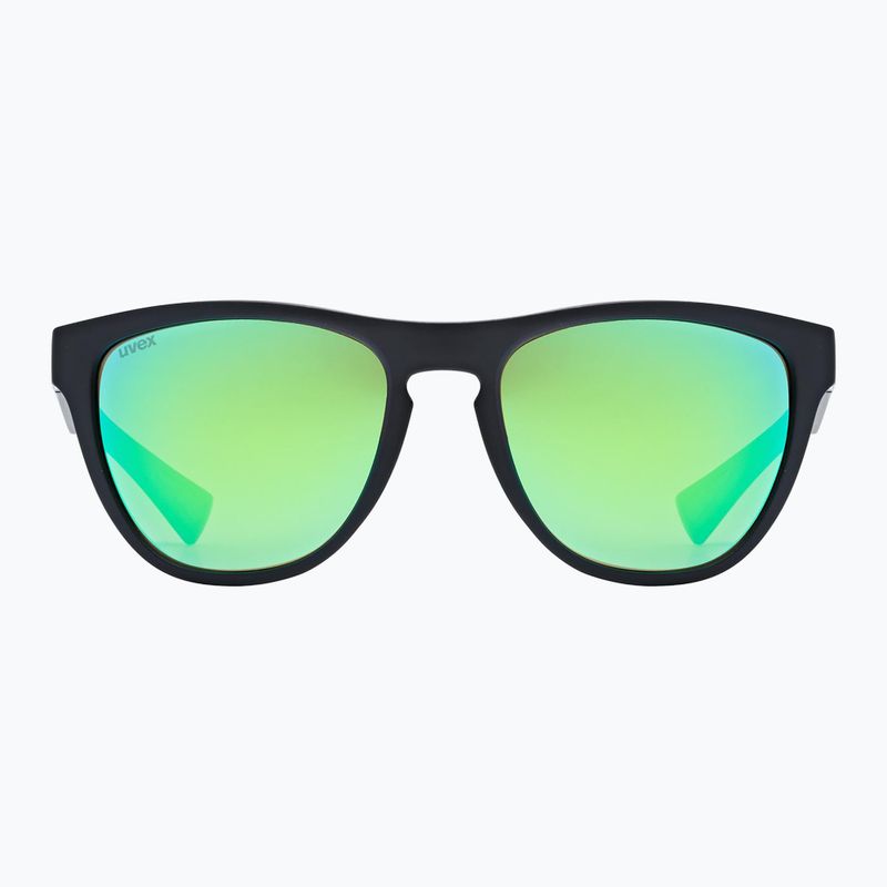 Akiniai nuo saulės UVEX Esntl Spirit black matt/mirror green 2