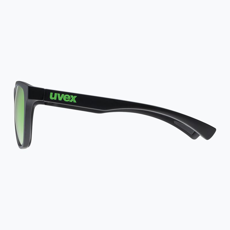 Akiniai nuo saulės UVEX Esntl Spirit black matt/mirror green 4