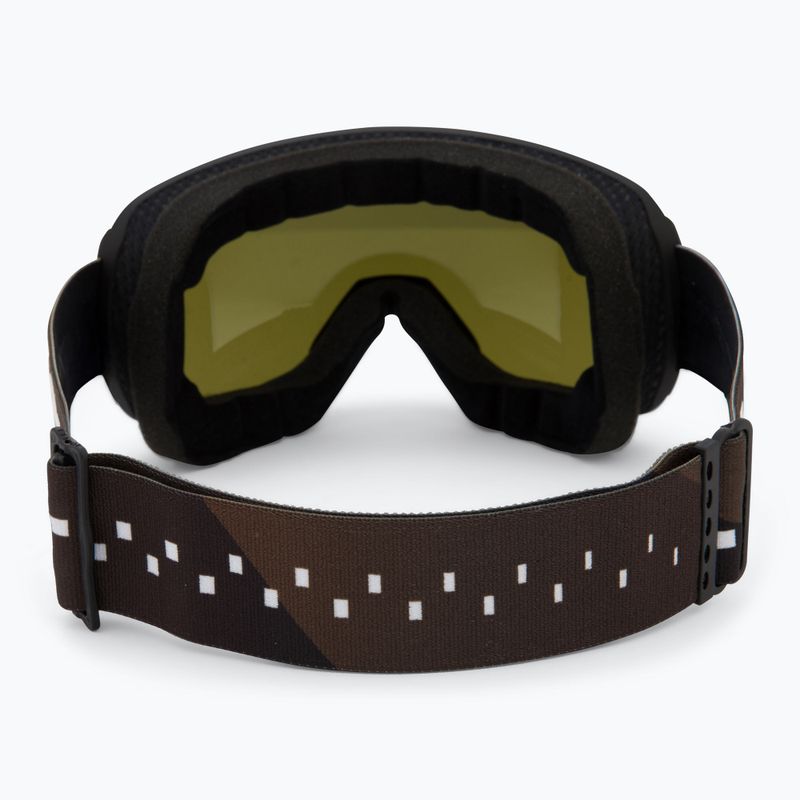 Slidinėjimo akiniai UVEX Downhill 2100 CV black matt/mirror cooper green 3