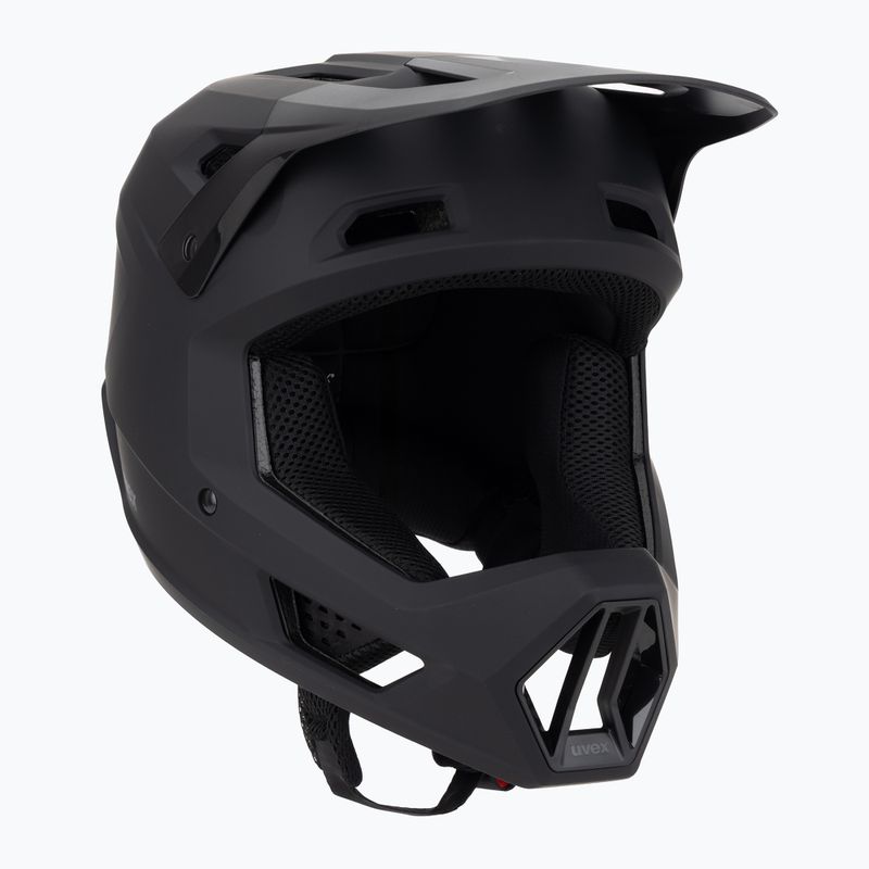 Dviračio šalmas UVEX Ravage black/rhino matt