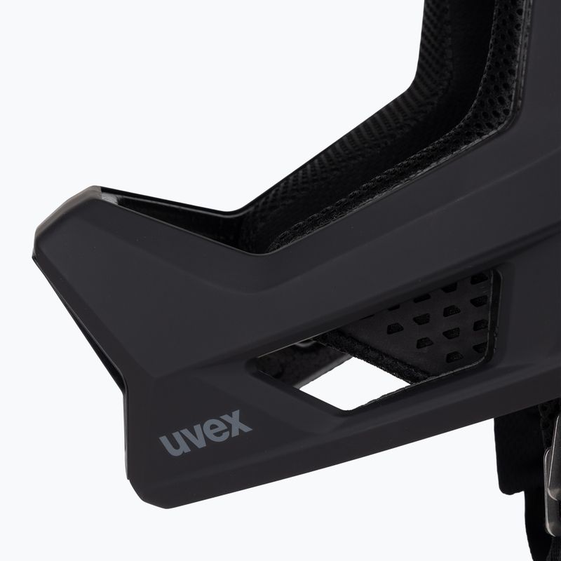 Dviračio šalmas UVEX Ravage black/rhino matt 7