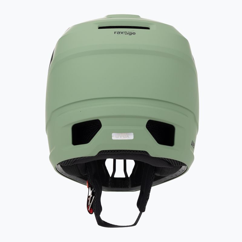 Dviračio šalmas UVEX Ravage moss green/black matt 4