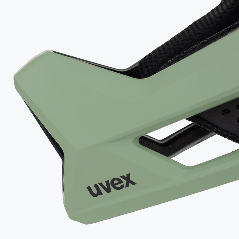 Dviračio šalmas UVEX Ravage moss green/black matt 7