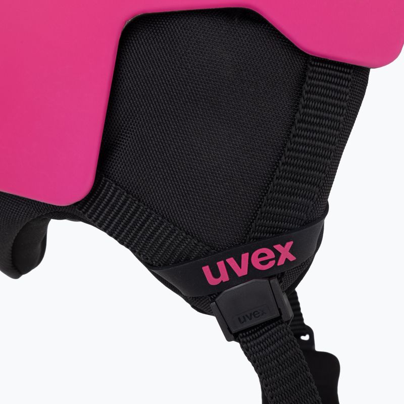 Vaikiškas slidinėjimo šalmas UVEX Viti pink matt 8