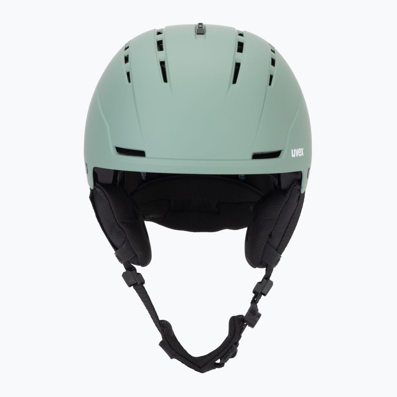 Slidinėjimo šalmas UVEX Stance MIPS oxid green/black matt 2