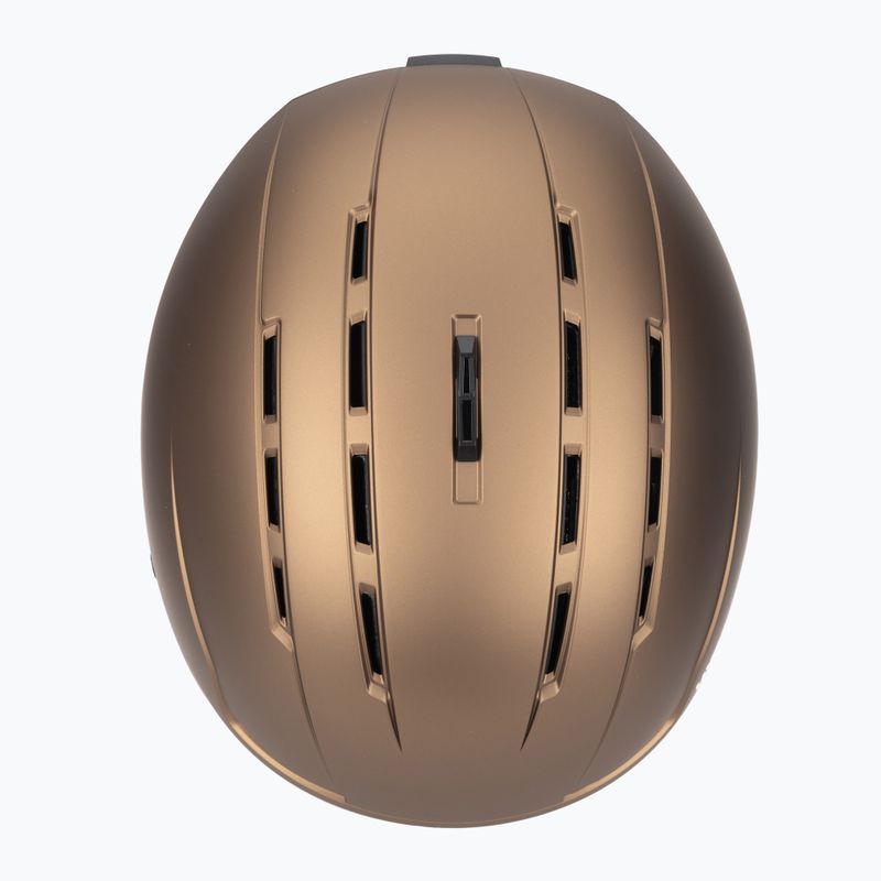 Slidinėjimo šalmas UVEX Stance brown/black matt 6