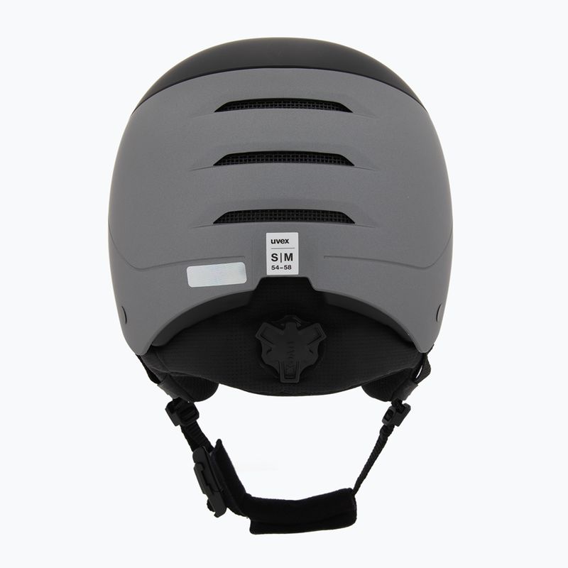 Slidinėjimo šalmas UVEX Wanted Visor Pro V black/silver matt 4