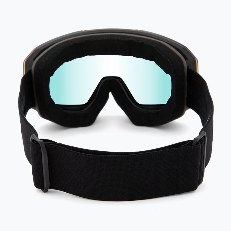 Slidinėjimo akiniai UVEX Evidnt Attract S V + case black matt/mirror rainbow clear 4