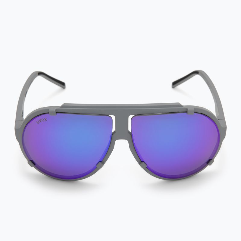 Akiniai nuo saulės UVEX Esntl Pina grey matt/mirror purple 3