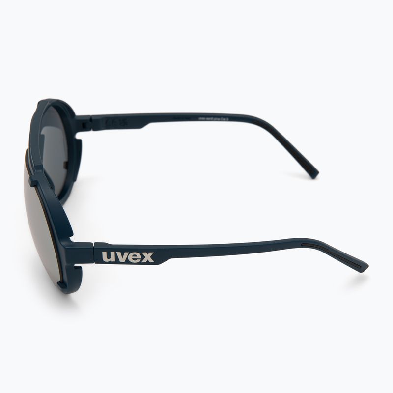 Akiniai nuo saulės UVEX Esntl Pina black matt/mirror silver 4