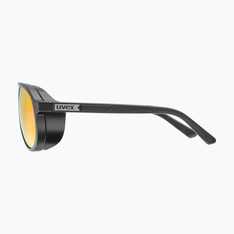 Akiniai nuo saulės UVEX MTN Classic Pure black matt/mirror red 5