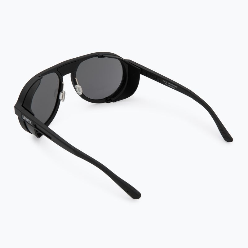 Akiniai nuo saulės UVEX MTN Classic Pure black matt/mirror green 2