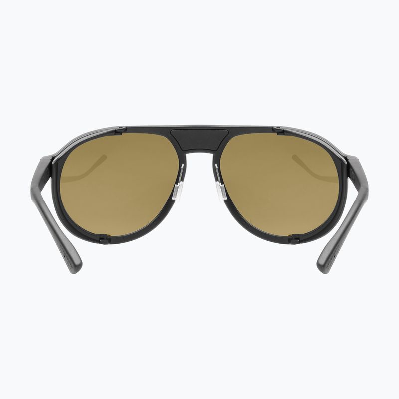 Akiniai nuo saulės UVEX MTN Classic Pure black matt/mirror green 4
