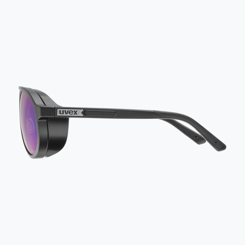 Akiniai nuo saulės UVEX MTN Classic Pure black matt/mirror green 5