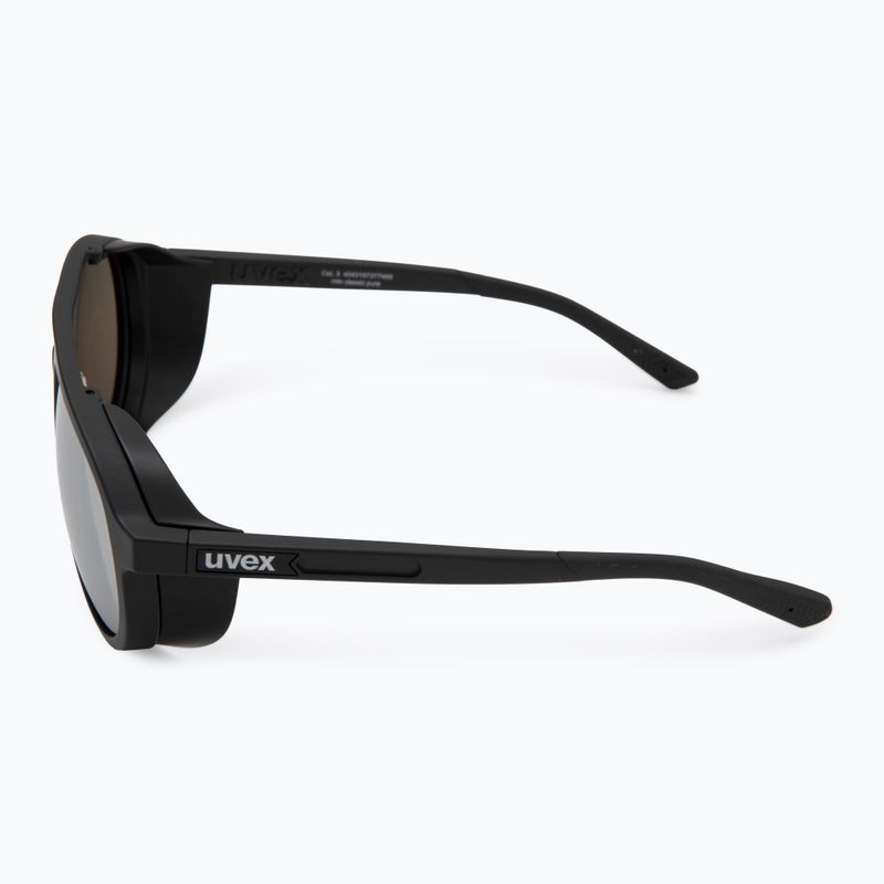 Akiniai nuo saulės UVEX MTN Classic Pure black matt/mirror silver 4