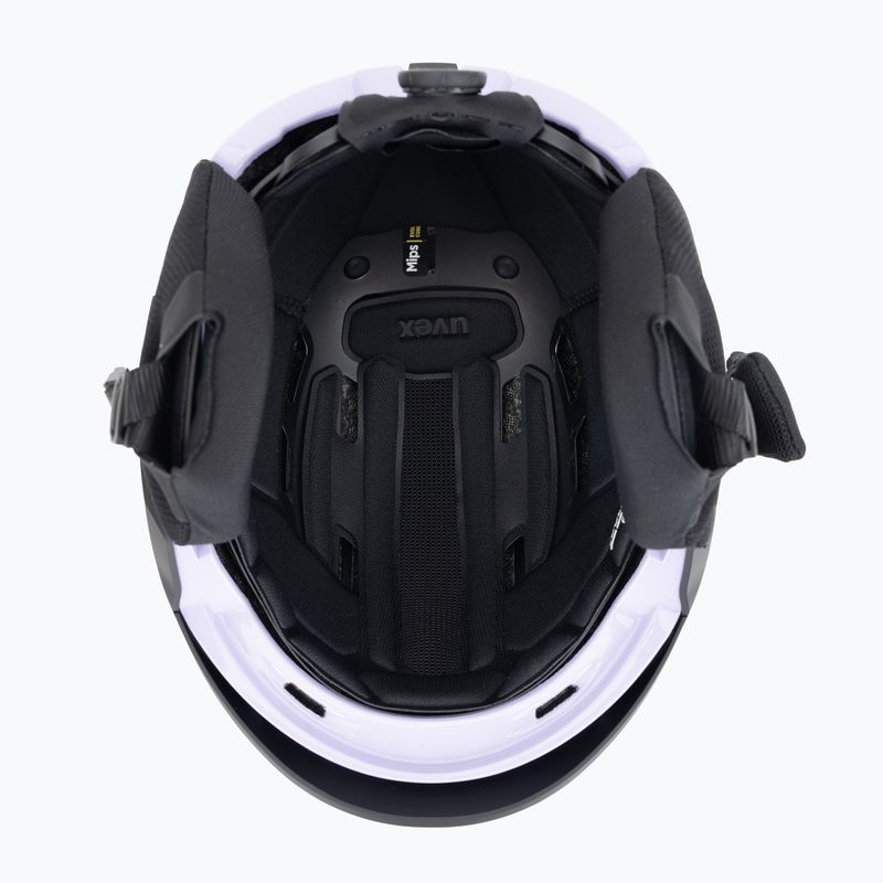 Slidinėjimo šalmas UVEX Levitate MIPS black/lavender matt 5